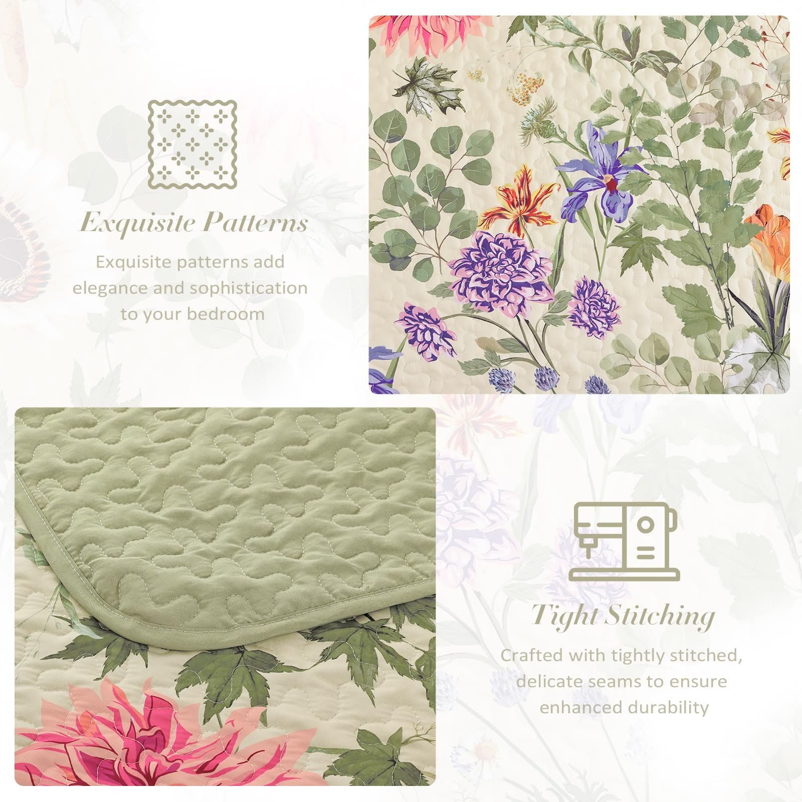 FlashBin Sunflower Quilt Set XR10AC082033K3U-J - Image 5