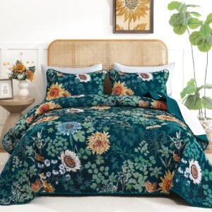 FlashBin Sunflower Quilt Set XR10AC082032K3U-J