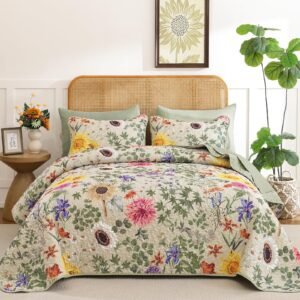 FlashBin Sunflower Quilt Set XR10AC082033K3U-J